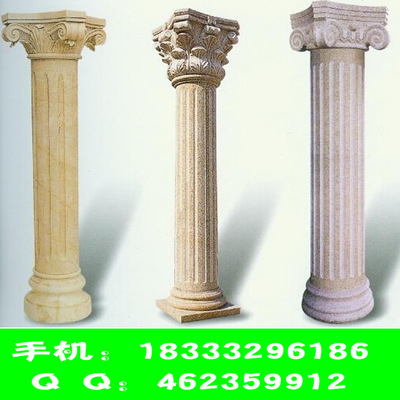 漢白玉羅馬柱 典雅石雕工藝，點亮室內裝飾藝術